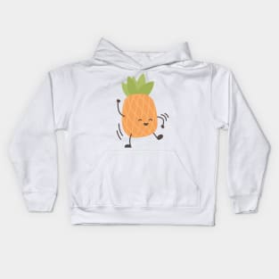 Squishy Cute Kawaii Pineapple, me Squishies Holiday Team Kids Hoodie